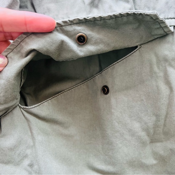 Velvet by Jenny Graham olive green utility jacket - Picture 9 of 12